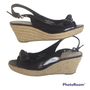 Black Wedges Women’s‎ Size 6